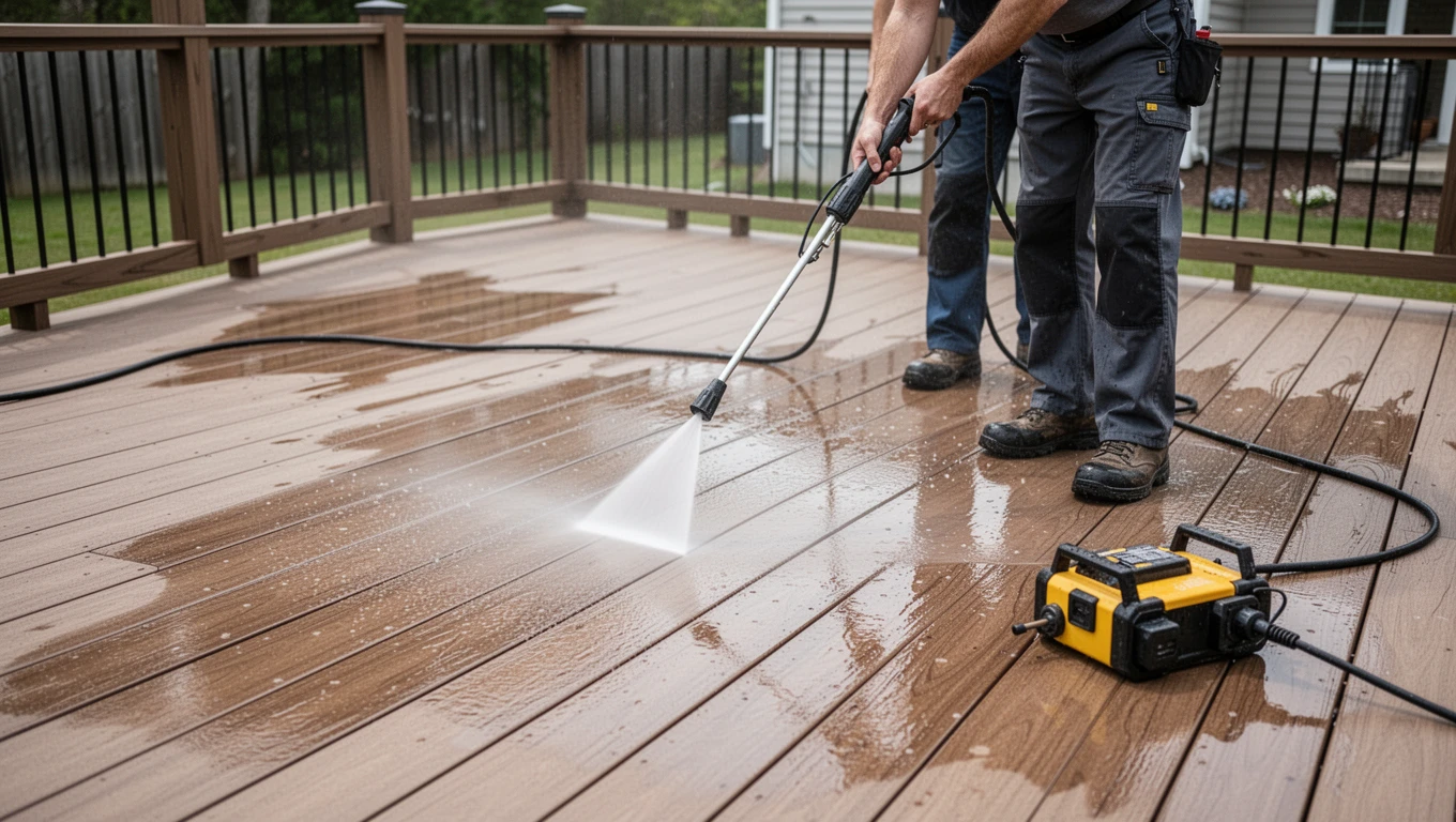 Deck Cleaning & Power Washing
